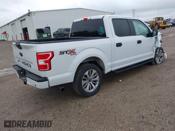 2018 Ford F-150 XL с VIN 1FTEW1E53JFD10706, выставлен на аукционе IAAI как лот 42327749 с пробегом 126 518 миль миль и . История ставок и продаж доступна на DreamBid. Изображение 4.