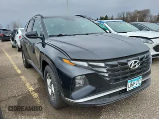 2023 Hyundai Tucson SEL with VIN 5NMJBCAE1PH273680, listed as a IAAI auction lot 42229679 with 77,239 mi miles and . Bid and sale history available at carsss.com. Image 21.