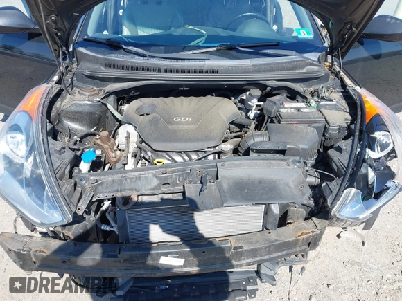 2013 Hyundai Veloster w/Gray Int with VIN KMHTC6AD4DU131242, listed as a IAAI auction lot 42074517 with 76,713 mi miles and . Bid and sale history available at DreamBid. Image 10.