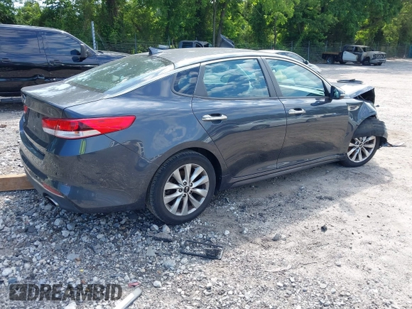 2017 Kia Optima LX with VIN 5XXGT4L30HG155483, listed as a IAAI auction lot 42332257 with 63,092 mi miles and . Bid and sale history available at DreamBid. Image 4.