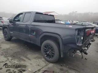 2023 GMC Sierra 1500 with VIN 1GTVUCE82PZ327869, listed as a Copart auction lot 83739534 with 10,440 mi miles and Salvage Title. Bid and sale history available at DreamBid. Image 2.