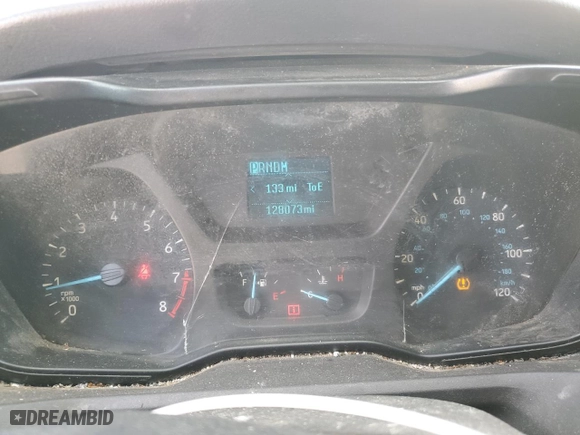2015 Ford Transit Wagon XL with VIN 1FBZX2ZM1FKA38567, listed as a Copart auction lot 50568705 with 128,073 mi miles and Clean Title. Bid and sale history available at carsss.com. Image 9.