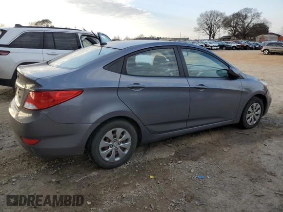 2017 Hyundai Accent SE with VIN KMHCT4AEXHU193697, listed as a Copart auction lot 45313315 with 151,624 mi miles and Salvage Title. Bid and sale history available at carsss.com. Image 3.