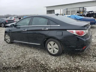 2013 Hyundai Sonata Hybrid with VIN KMHEC4A44DA050210, listed as a Copart auction lot 43959825 with 0 mi miles and Salvage Title. Bid and sale history available at carsss.com. Image 2.
