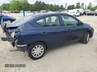 2014 Nissan Versa SV with VIN 3N1CN7AP0EL854809, listed as a Copart auction lot 53725955 with 112,533 mi miles and Salvage Title. Bid and sale history available at DreamBid. Image 3.