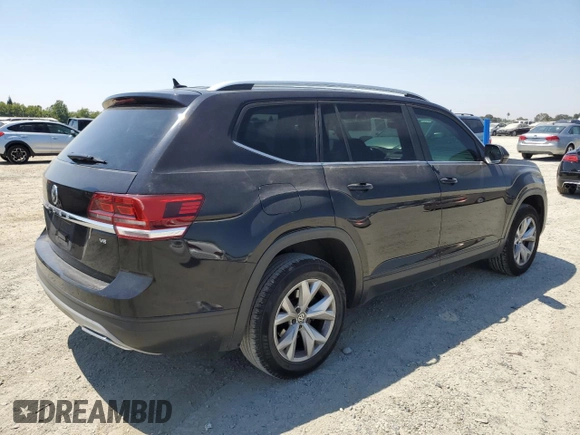 2019 Volkswagen Atlas SE with VIN 1V2WR2CA6KC575087, listed as a Copart auction lot 64336105 with 202,501 mi miles and Clean title. Bid and sale history available at DreamBid. Image 3.