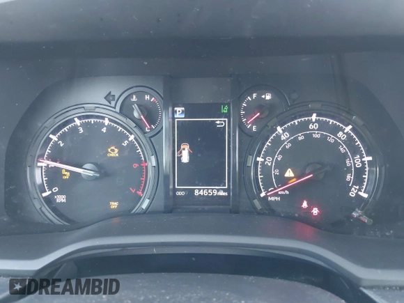 2022 Toyota 4Runner SR5 Premium with VIN JTENU5JR8N6043358, listed as a IAAI auction lot 42001815 with 84,659 mi miles and . Bid and sale history available at DreamBid. Image 7.