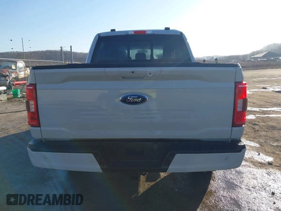 2023 Ford F-150 XL with VIN 1FTFW1E58PFB33406, listed as a IAAI auction lot 41768342 with 42,054 mi miles. Bid and sale history available at carsss.com. Image 16.