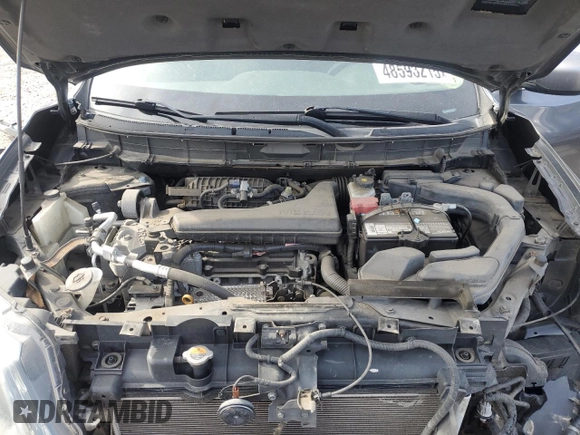 2016 Nissan Rogue SV with VIN 5N1AT2MV8GC919892, listed as a Copart auction lot 48593215 with 116,191 mi miles and Salvage Title. Bid and sale history available at carsss.com. Image 12.