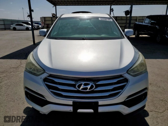 2017 Hyundai Santa Fe 2.4L with VIN 5XYZTDLB4HG449643, listed as a Copart auction lot 60880195 with 153,893 mi miles and Clean title. Bid and sale history available at DreamBid. Image 5.
