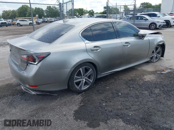2016 Lexus GS 350 with VIN JTHCZ1BL6GA002483, listed as a IAAI auction lot 42512025 with 92,899 mi miles and . Bid and sale history available at DreamBid. Image 4.