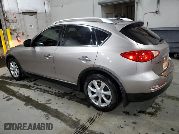2010 Infiniti EX Journey with VIN JN1AJ0HR4AM757307, listed as a Copart auction lot 44401685 with 67,779 mi miles and Salvage Title. Bid and sale history available at DreamBid. Image 2.