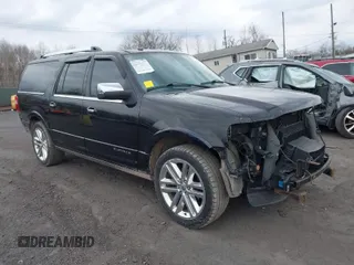 2016 Ford Expedition EL Platinum with VIN 1FMJK1MT4GEF11423, listed as a IAAI auction lot 41780810 with 85,099 mi miles. Bid and sale history available at carsss.com. Image 1.