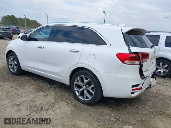 2017 Kia Sorento SX z VIN 5XYPK4A58HG226884, wystawiony jako IAAI lot #40738284 z przebiegiem 137 599 mil mil oraz . Historia ofert i sprzedaży dostępna na DreamBid. Obrazek 3.