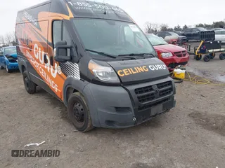 2017 Ram ProMaster Cargo with VIN 3C6TRVBG3HE543864, listed as a IAAI auction lot 41544335 with 81,224 mi miles. Bid and sale history available at carsss.com. Image 1.
