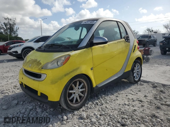 2008 Smart fortwo Pure z VIN WMEEJ31X28K207457, wystawiony jako Copart lot #54241405 z przebiegiem 25 981 mil mil oraz Tytuł czysty. Historia ofert i sprzedaży dostępna na DreamBid. Obrazek 1.