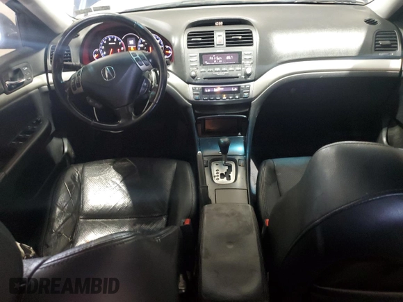 2006 Acura TSX with VIN JH4CL96886C020573, listed as a Copart auction lot 63776675 with 232,448 mi miles and Salvage title. Bid and sale history available at DreamBid. Image 8.