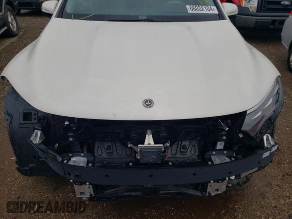 2023 Mercedes-Benz EQS with VIN 4JGDM4EBXPA004984, listed as a Copart auction lot 66032104 with 0 mi miles and Salvage Title. Bid and sale history available at carsss.com. Image 11.