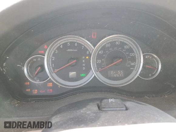 2005 Subaru Legacy Outback with VIN 4S4BP61C557317220, listed as a Copart auction lot 62354555 with 112,677 mi miles and Salvage title. Bid and sale history available at DreamBid. Image 9.
