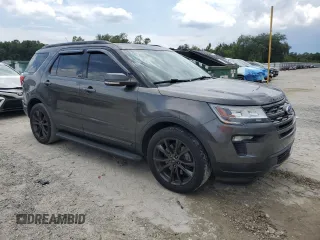 2018 Ford Explorer XLT z VIN 1FM5K7D86JGB27218, wystawiony jako Copart lot #66252515 z przebiegiem 88 254 mil mil oraz Szkoda całkowita • Salvage title. Historia ofert i sprzedaży dostępna na DreamBid. Obrazek 4.