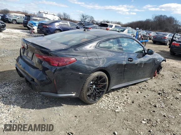2025 BMW M4 Competition xDrive z VIN WBS33HK02SCU00054, wystawiony jako Copart lot #47260555 z przebiegiem 3 709 mil mil oraz Szkoda całkowita • Salvage title. Historia ofert i sprzedaży dostępna na DreamBid. Obrazek 3.