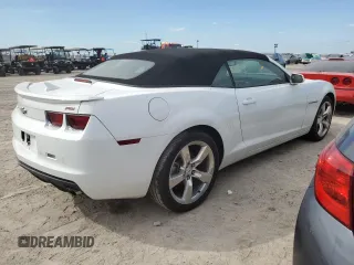 2012 Chevrolet Camaro 2LT with VIN 2G1FC3D39C9128019, listed as a Copart auction lot 76285234 with Not provided miles and Salvage title. Bid and sale history available at DreamBid. Image 3.