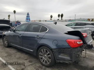 2015 Kia Cadenza Premium with VIN KNALN4D74F5172585, listed as a Copart auction lot 81832094 with 108,888 mi miles and Salvage Title. Bid and sale history available at carsss.com. Image 2.