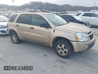 2005 Chevrolet Equinox LS with VIN 2CNDL13F456170564, listed as a IAAI auction lot 41559640 with 308,340 mi miles. Bid and sale history available at carsss.com. Image 1.