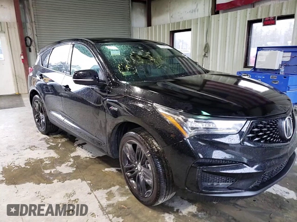 2020 Acura RDX w/A-Spec Pkg with VIN 5J8TC2H61LL018469, listed as a Copart auction lot 50243355 with 0 mi miles and Salvage Title. Bid and sale history available at carsss.com. Image 11.