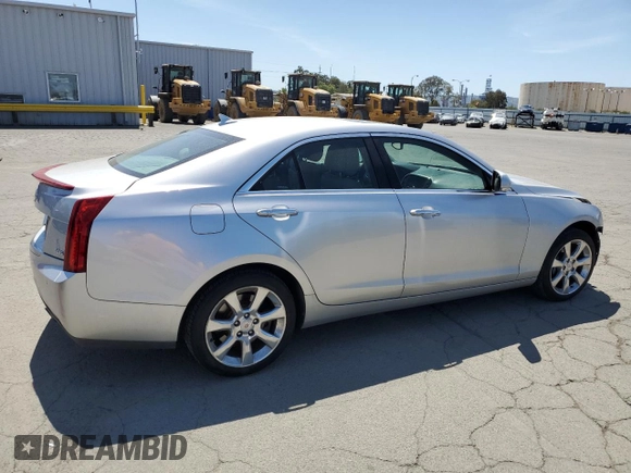 2013 Cadillac ATS Luxury with VIN 1G6AH5R33D0139975, listed as a Copart auction lot 54760015 with 82,844 mi miles and Salvage Title. Bid and sale history available at carsss.com. Image 3.