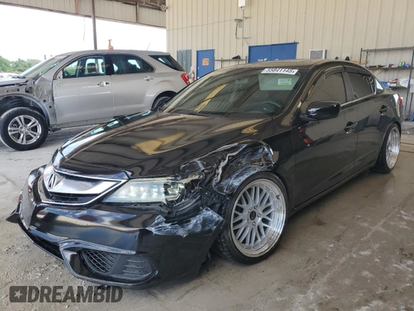 2016 Acura ILX with VIN 19UDE2F33GA014030, listed as a Copart auction lot 55841145 with 94,140 mi miles and Salvage title. Bid and sale history available at DreamBid. Image 1.