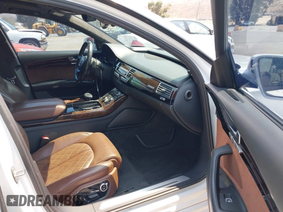 2017 Audi A8 Sport with VIN WAU43AFD3HN010445, listed as a IAAI auction lot 42714864 with 106,748 mi miles and . Bid and sale history available at DreamBid. Image 5.