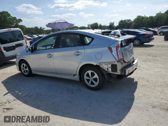 2014 Toyota Prius Four with VIN JTDKN3DU2E0368793, listed as a Copart auction lot 54514065 with 59,045 mi miles and Salvage Title. Bid and sale history available at DreamBid. Image 2.