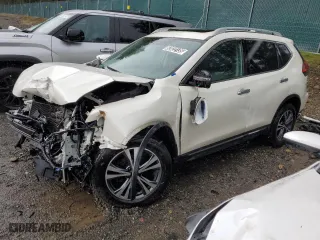 2017 Nissan Rogue SL with VIN 5N1AT2MV4HC761861, listed as a Copart auction lot 52022135 with 0 mi miles and Clean Title. Bid and sale history available at carsss.com. Image 1.