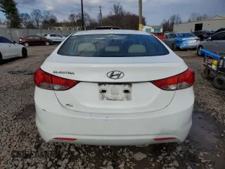 2013 Hyundai Elantra Limited with VIN 5NPDH4AE3DH341980, listed as a Copart auction lot 50738465 with 179,913 mi miles and Salvage Title. Bid and sale history available at DreamBid. Image 6.