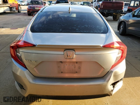 2016 Honda Civic EX-L with VIN 19XFC1F75GE025800, listed as a Copart auction lot 84600314 with 80,514 mi miles and Salvage title. Bid and sale history available at DreamBid. Image 6.