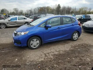 2018 Honda Fit LX with VIN 3HGGK5H46JM704720, listed as a Copart auction lot 52868205 with 62,991 mi miles and Salvage Title. Bid and sale history available at carsss.com. Image 1.