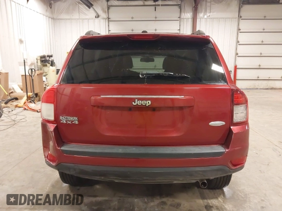 2016 Jeep Compass High Altitude Edition with VIN 1C4NJDEB8GD778764, listed as a IAAI auction lot 41704039 with 110,287 mi miles. Bid and sale history available at carsss.com. Image 16.