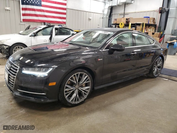 2016 Audi A7 3.0 Premium Plus with VIN WAUWGAFC2GN072132, listed as a Copart auction lot 49479855 with 66,618 mi miles and Clean Title. Bid and sale history available at carsss.com. Image 1.
