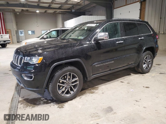 2019 Jeep Grand Cherokee Limited with VIN 1C4RJFBG5KC730862, listed as a Copart auction lot 58634375 with 93,829 mi miles and Salvage title. Bid and sale history available at DreamBid. Image 1.