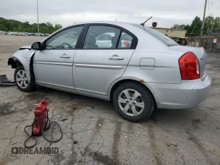 2008 Hyundai Accent GLS with VIN KMHCN46C48U205120, listed as a Copart auction lot 58738075 with 158,061 mi miles and Salvage title. Bid and sale history available at DreamBid. Image 2.