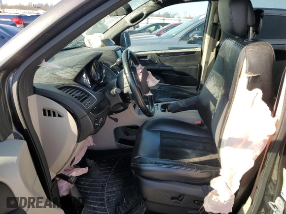 2017 Dodge Grand Caravan SXT with VIN 2C4RDGCG3HR685643, listed as a Copart auction lot 49920335 with Not Provided miles and Salvage Title. Bid and sale history available at DreamBid. Image 7.