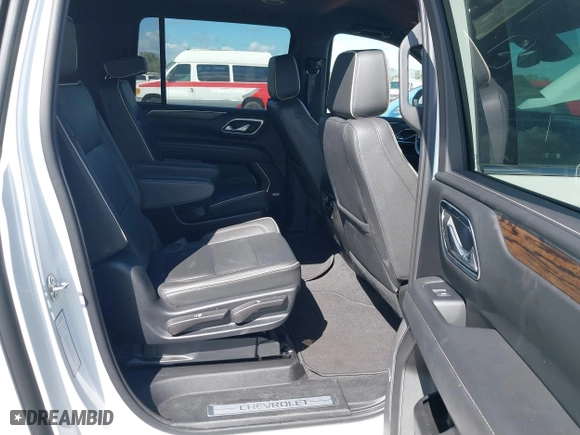 2023 Chevrolet Suburban Premier with VIN 1GNSCFKD9PR387180, listed as a IAAI auction lot 40433867 with 40,936 mi miles. Bid and sale history available at carsss.com. Image 8.