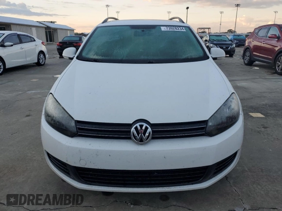 2012 Volkswagen Jetta SportWagen TDI w/Sunroof & Nav with VIN 3VWPL7AJ0CM703442, listed as a Copart auction lot 73928234 with 0 mi miles and Non Repairable. Bid and sale history available at carsss.com. Image 5.