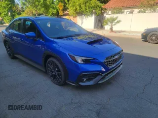 2023 Subaru WRX Premium с VIN JF1VBAH61P8802119, выставлен на аукционе Copart как лот 57364005 с пробегом 259 миль миль и Списание • Salvage title. История ставок и продаж доступна на DreamBid. Изображение 1.