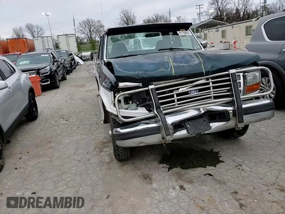 1995 Ford F-250 with VIN 1FTHX26F7SKB48479, listed as a Copart auction lot 81750924 with 309,245 mi miles and Salvage title. Bid and sale history available at DreamBid. Image 11.