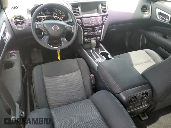 2017 Nissan Pathfinder SL with VIN 5N1DR2MM9HC652248, listed as a Copart auction lot 60658735 with 114,559 mi miles and Salvage title. Bid and sale history available at DreamBid. Image 8.