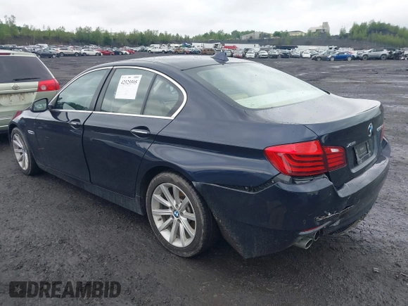 2015 BMW 5 Series 535d xDrive with VIN WBAFV3C5XFD686633, listed as a IAAI auction lot 42525595 with 125,794 mi miles and . Bid and sale history available at DreamBid. Image 3.