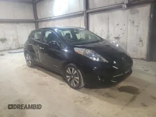 2015 Nissan LEAF SV with VIN 1N4AZ0CP0FC328986, listed as a Copart auction lot 40923973 with 41,785 mi miles. Bid and sale history available at carsss.com. Image 4.