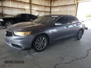 2018 Acura TLX with VIN 19UUB1F34JA007355, listed as a Copart auction lot 62022175 with 170,436 mi miles and Salvage title. Bid and sale history available at DreamBid. Image 1.